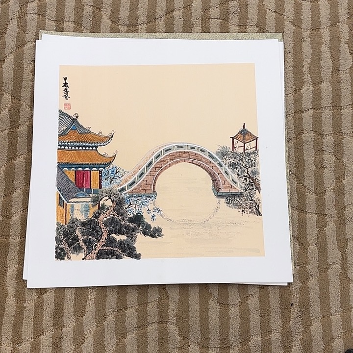 国画花鸟等多种鸟类和