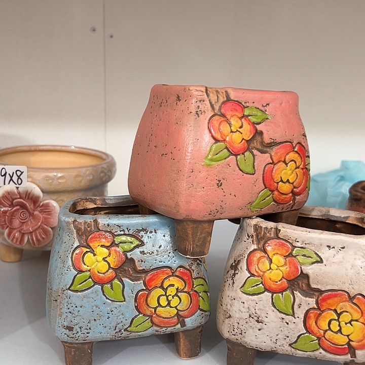 红陶粗陶多肉花盆