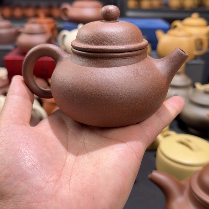 茶壶紫砂底槽清容天200cc