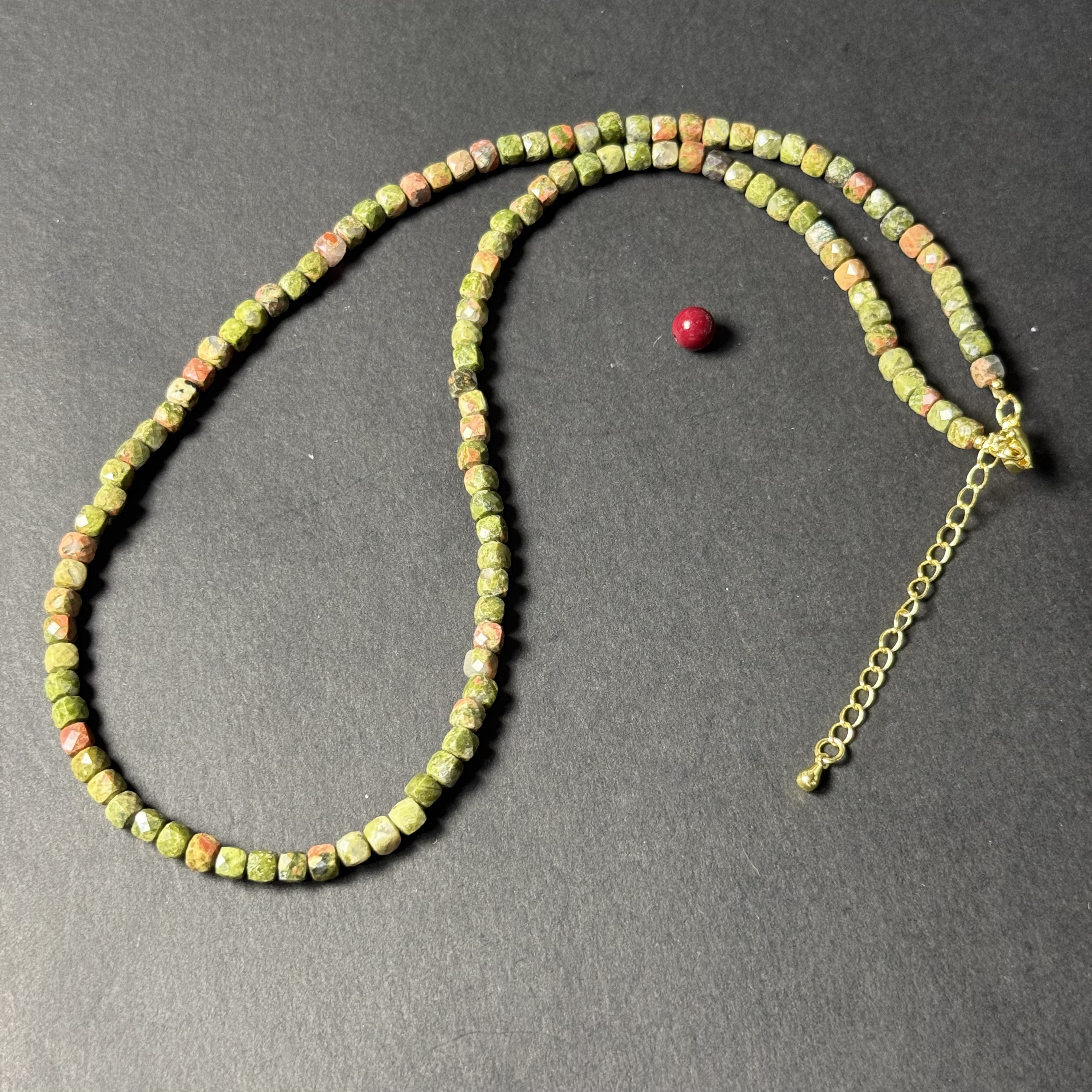 【世 · 舒】 绿方糖项链  多样性发货SJL-139