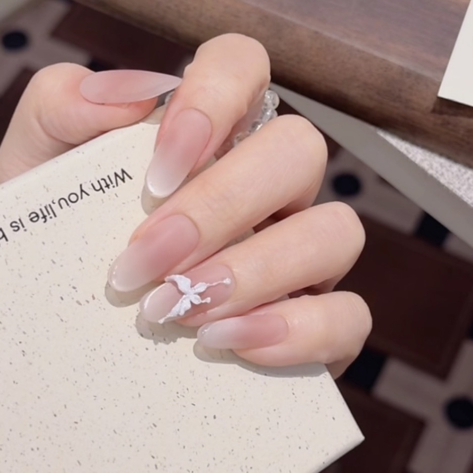 【蝴蝶泉边】纯手工制作可拆卸穿戴甲10片