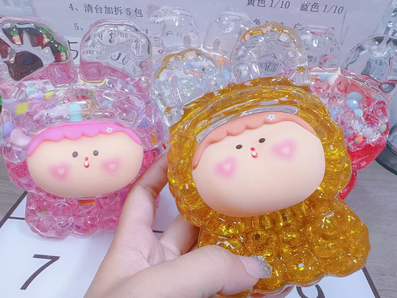 【12.2厘米巨无霸碎冰莉莉丝对对碰】混拆立体莉莉丝桌面摆件