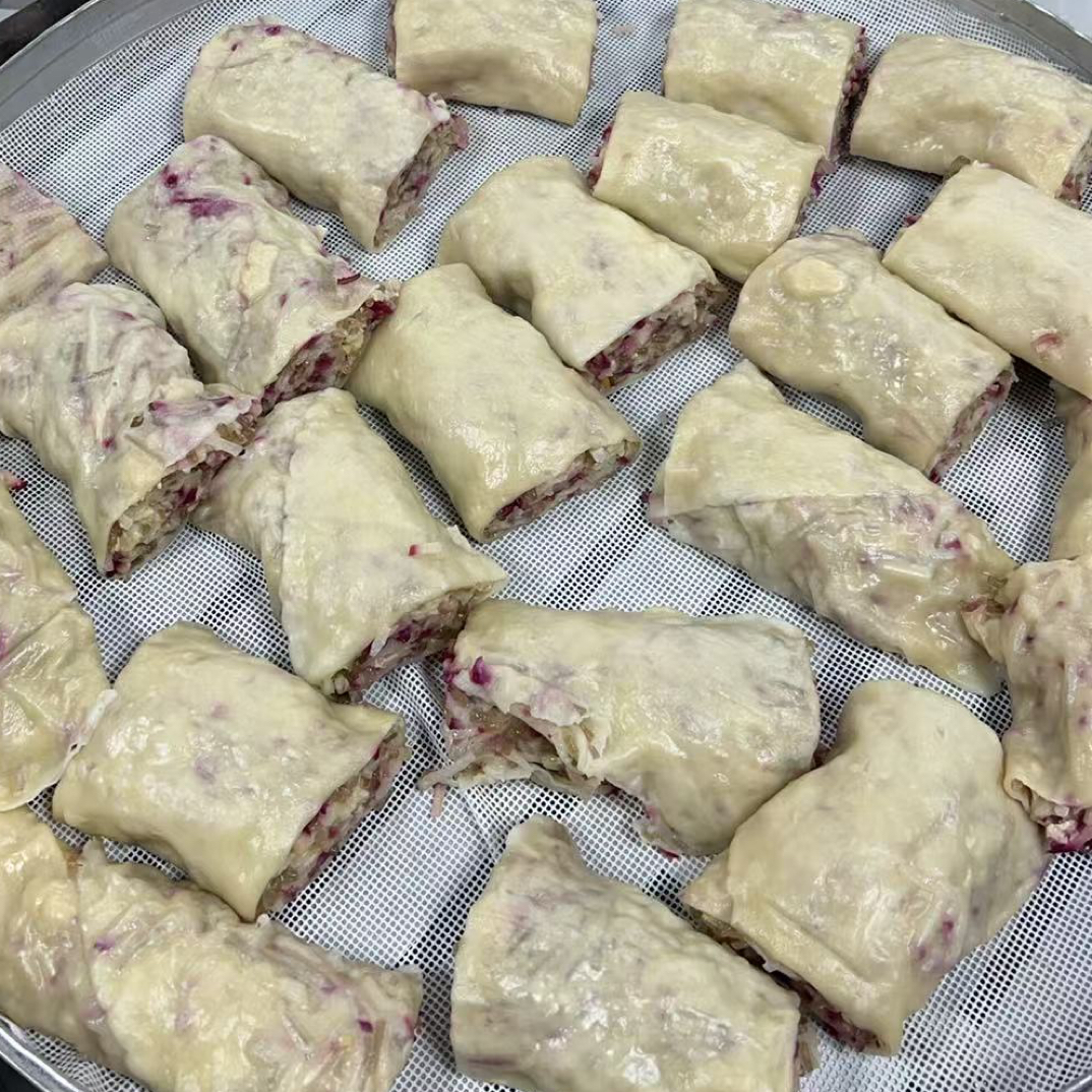 邳州本地特色  手工萝卜卷