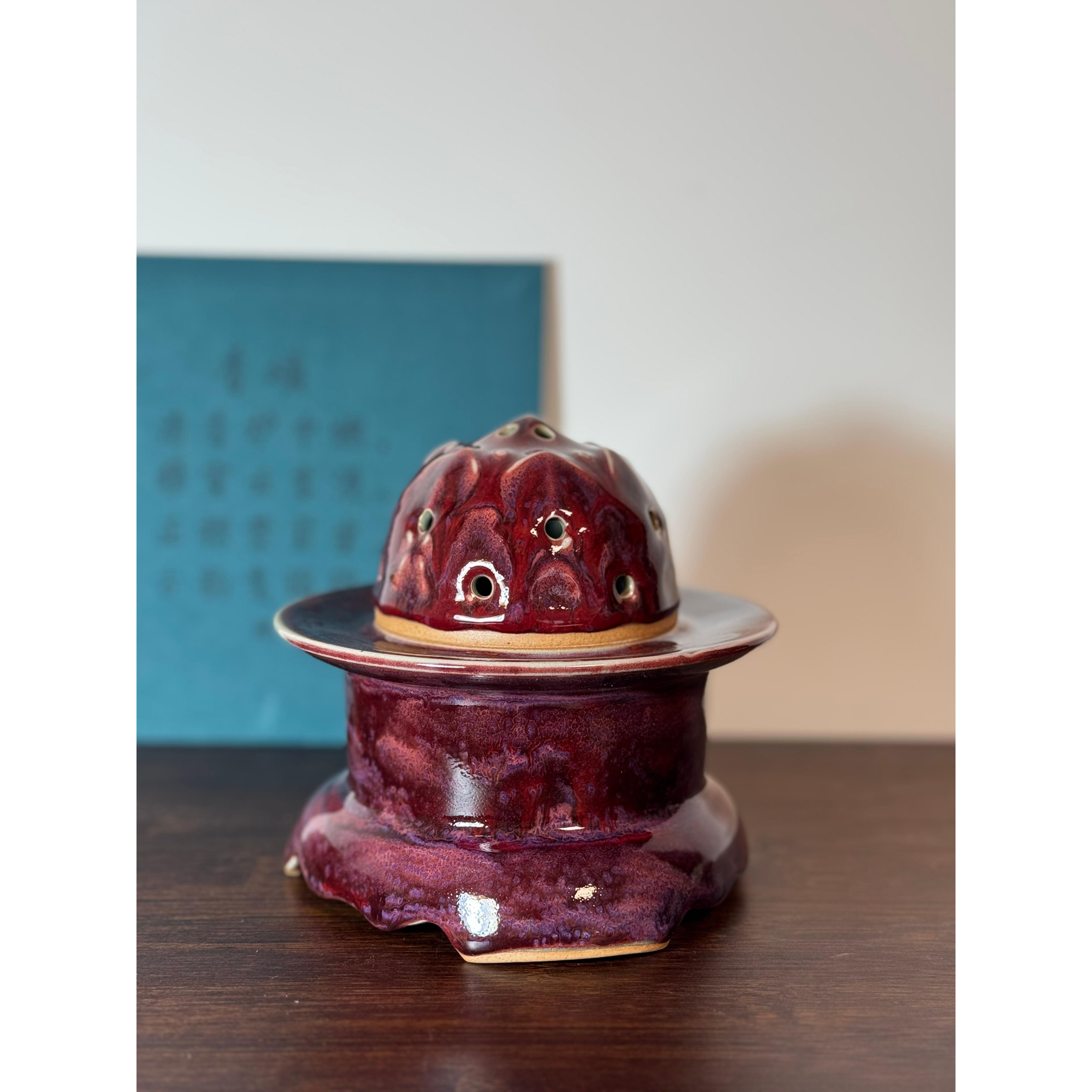 ZYJC云纹三足香炉