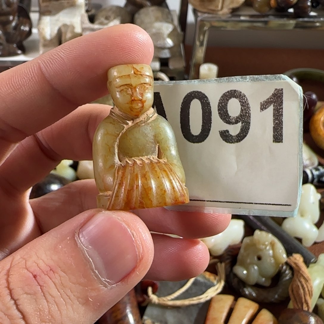 颈饰未镶嵌和田玉