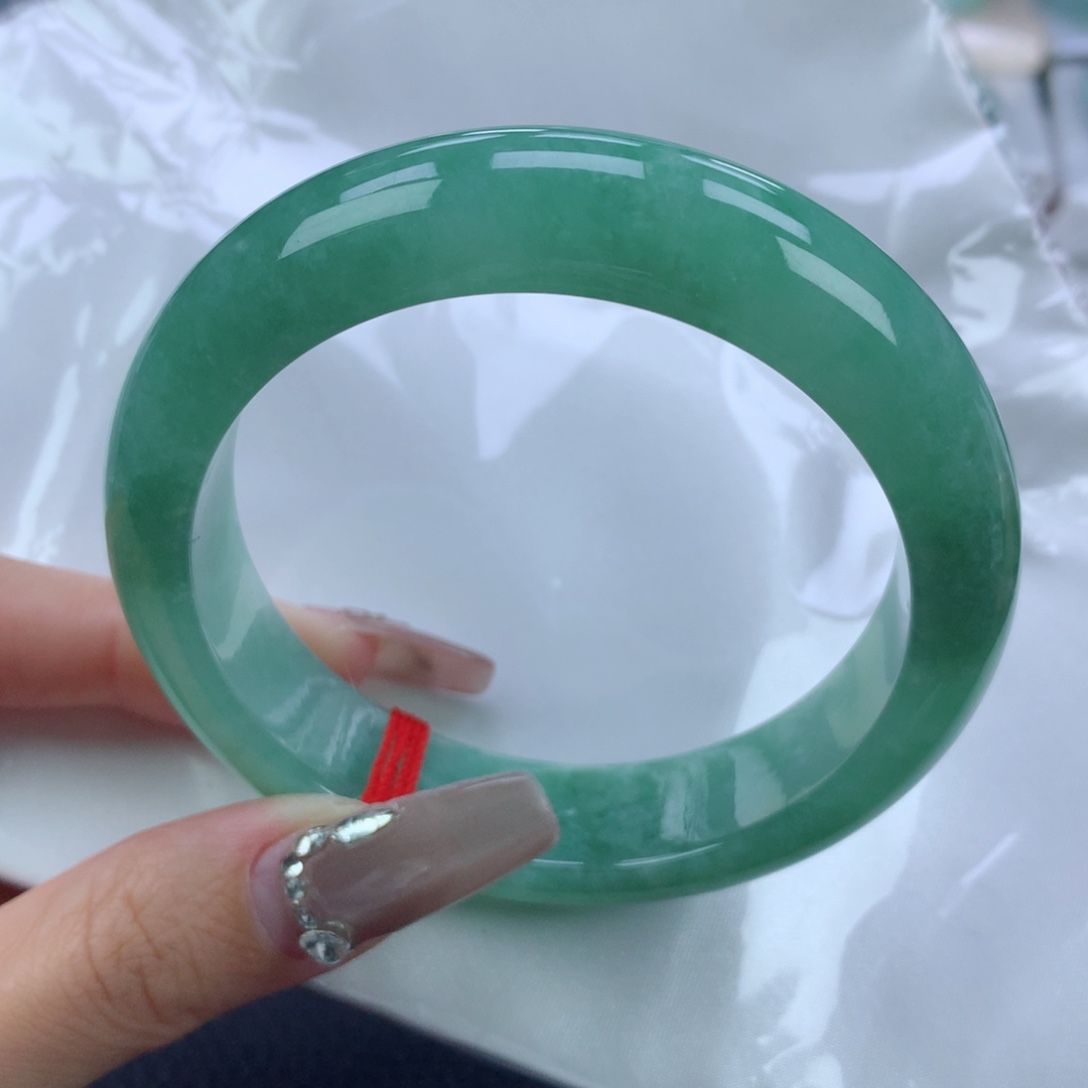 翡翠手镯未镶嵌59.2正圈