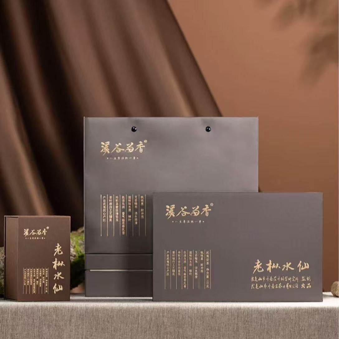 XGLX/溪谷留香真脉系列老枞水仙坑涧核心正岩武夷岩茶礼盒装 100g
