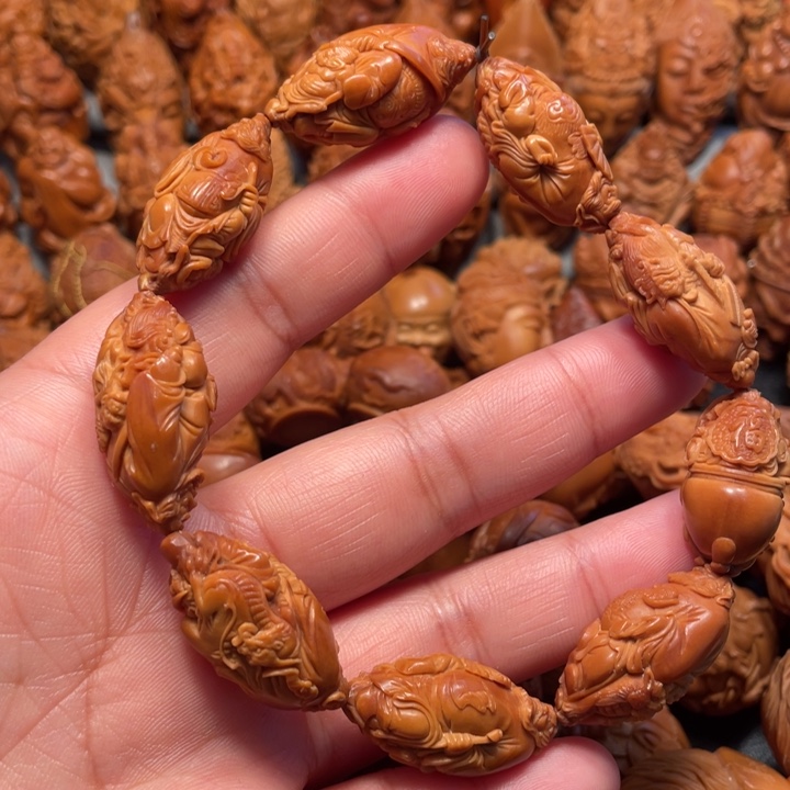 【闪购商品】橄榄核手串/手链钟馗伏魔