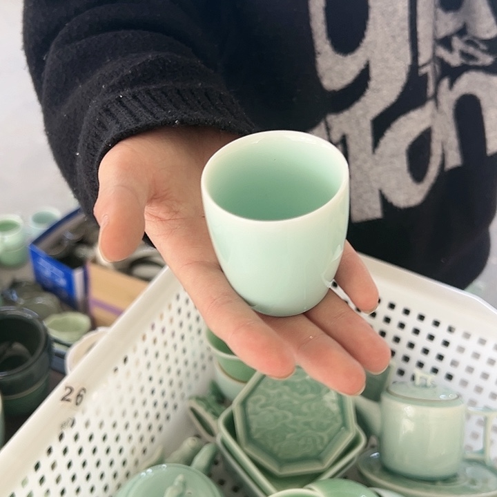 小米茶器龙泉青瓷