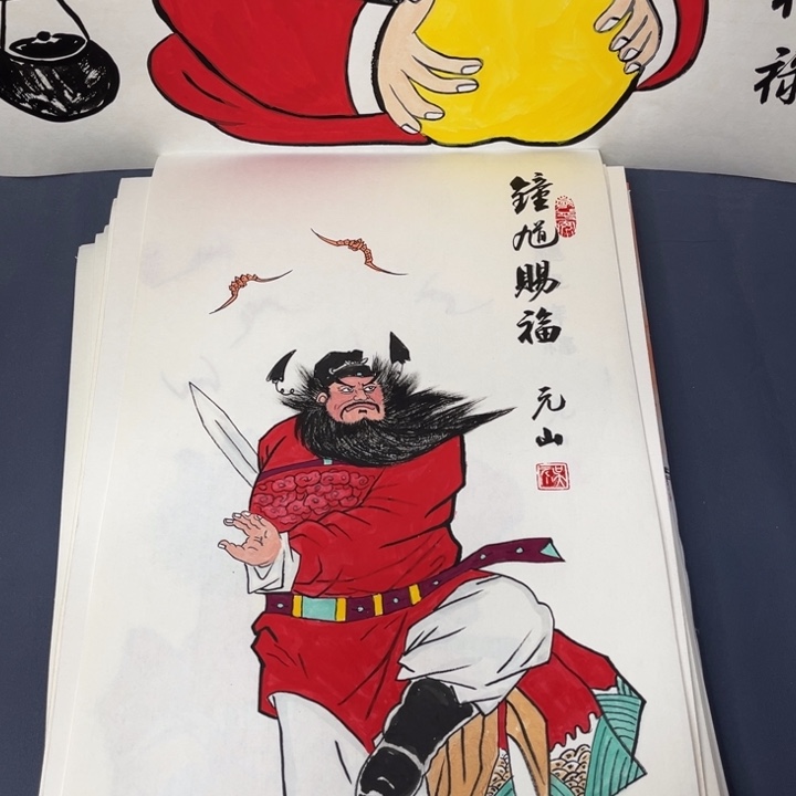 国画禅意画纯手绘作品
