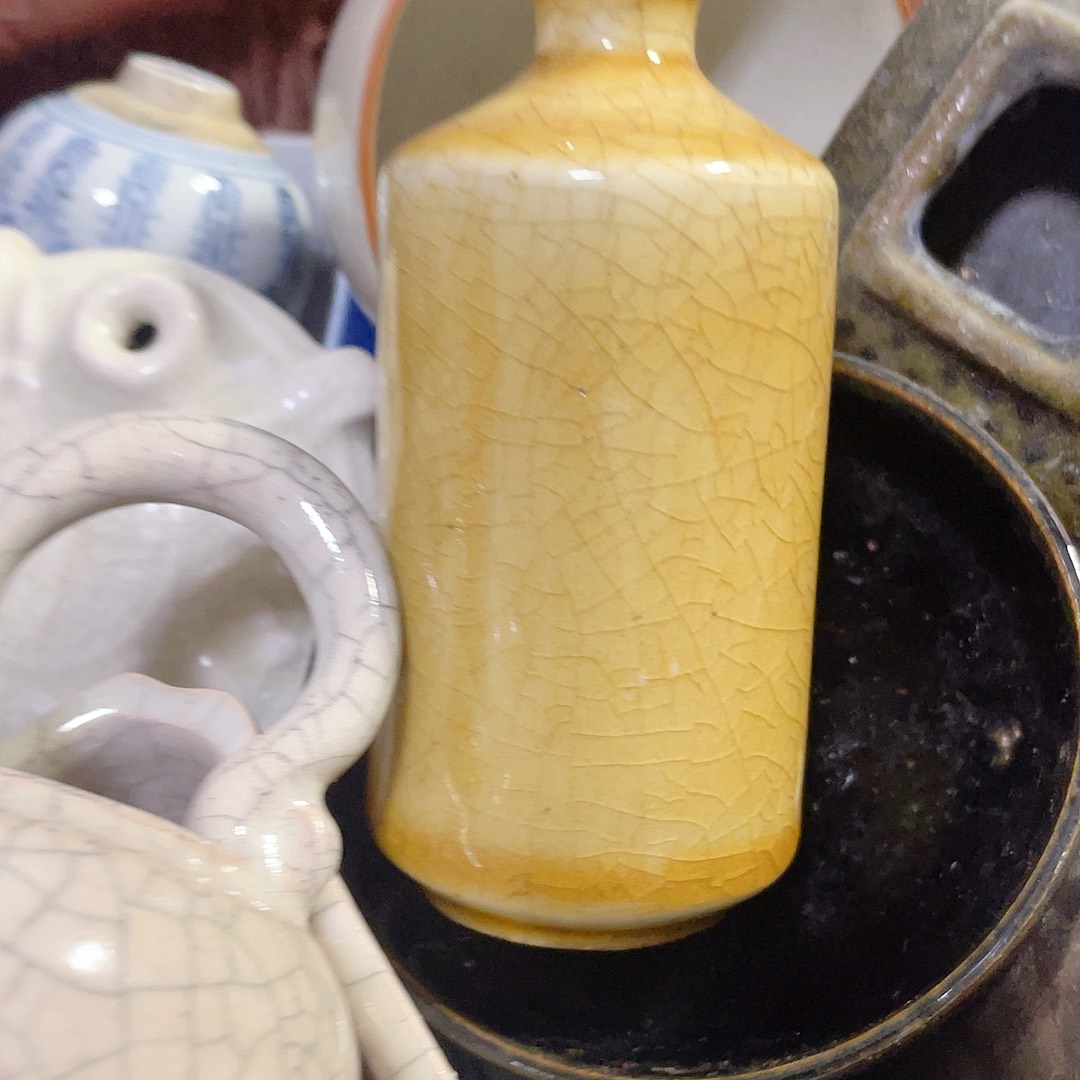 大***文陶瓷小小精品摆件