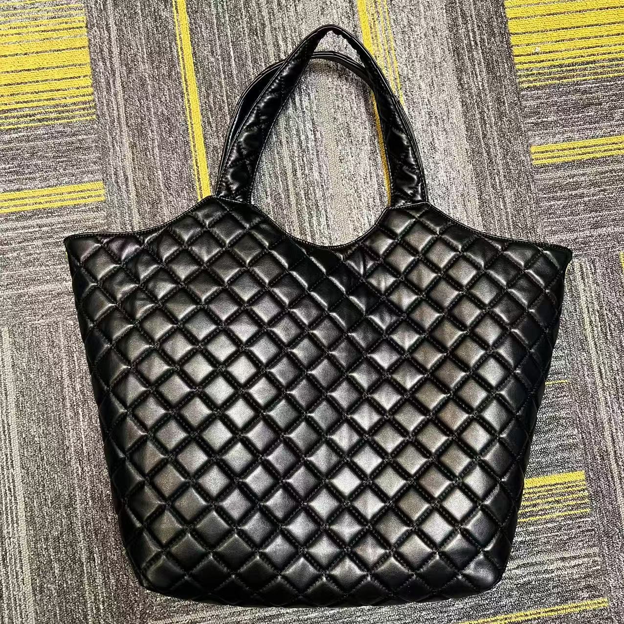 COCO DICV2025新款高端定制时尚女包大购物袋 黑色80075