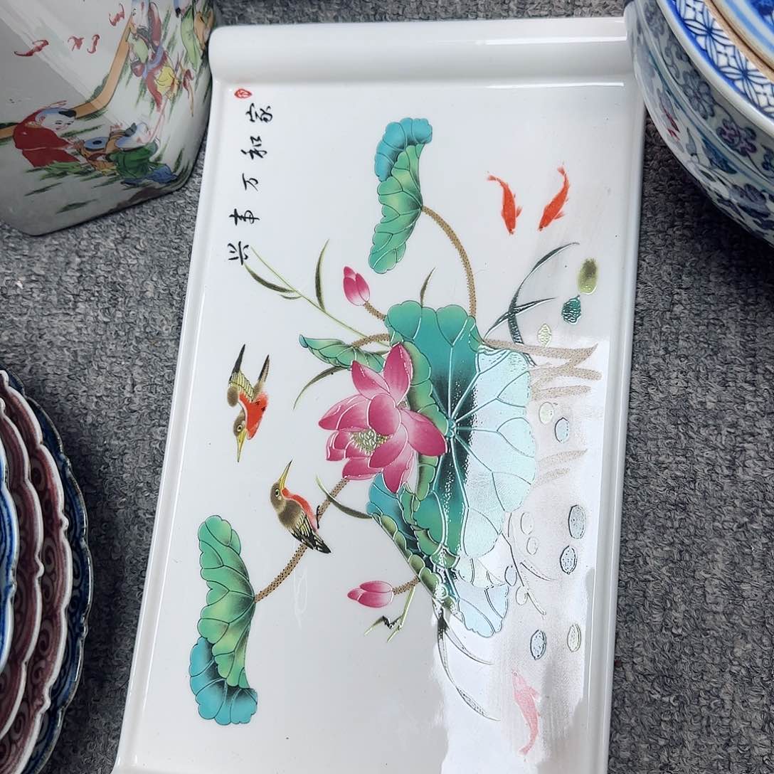 摆件瓷器的工艺技术水平