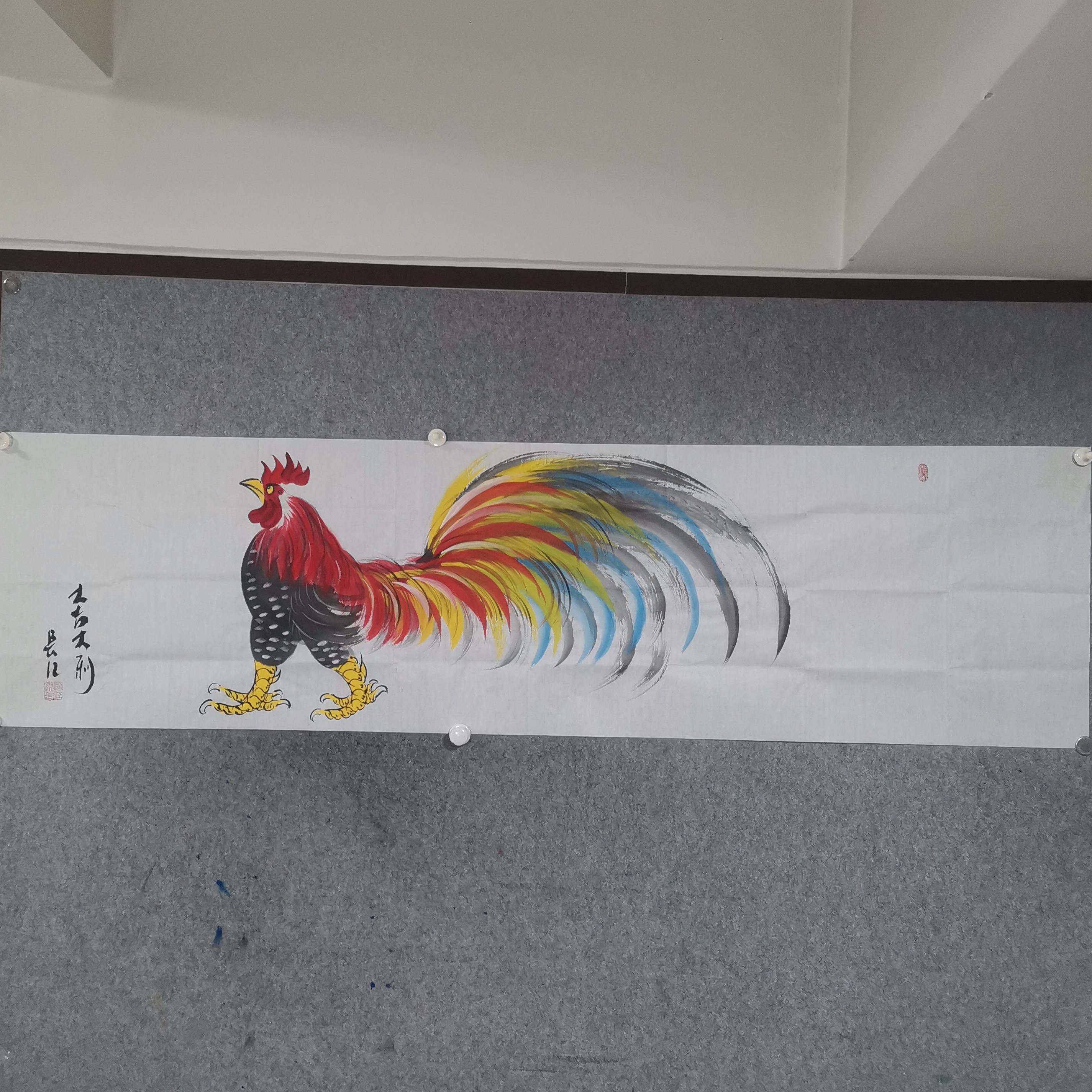 终南山雄鸡“吉祥富贵”大吉大利0030