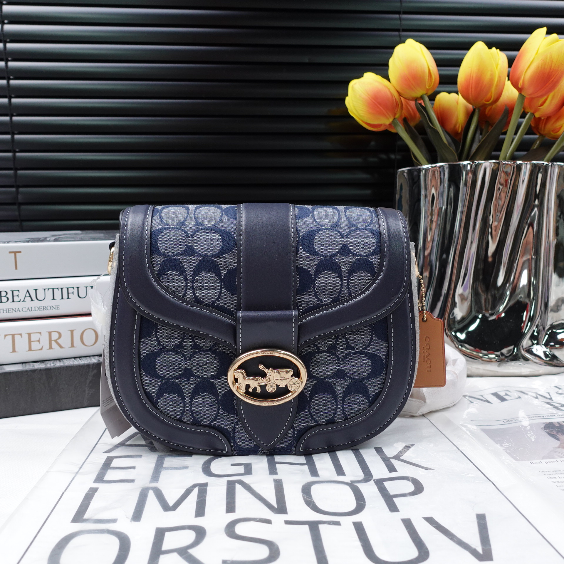 95新 COACH/蔻驰 单肩包/T10245151