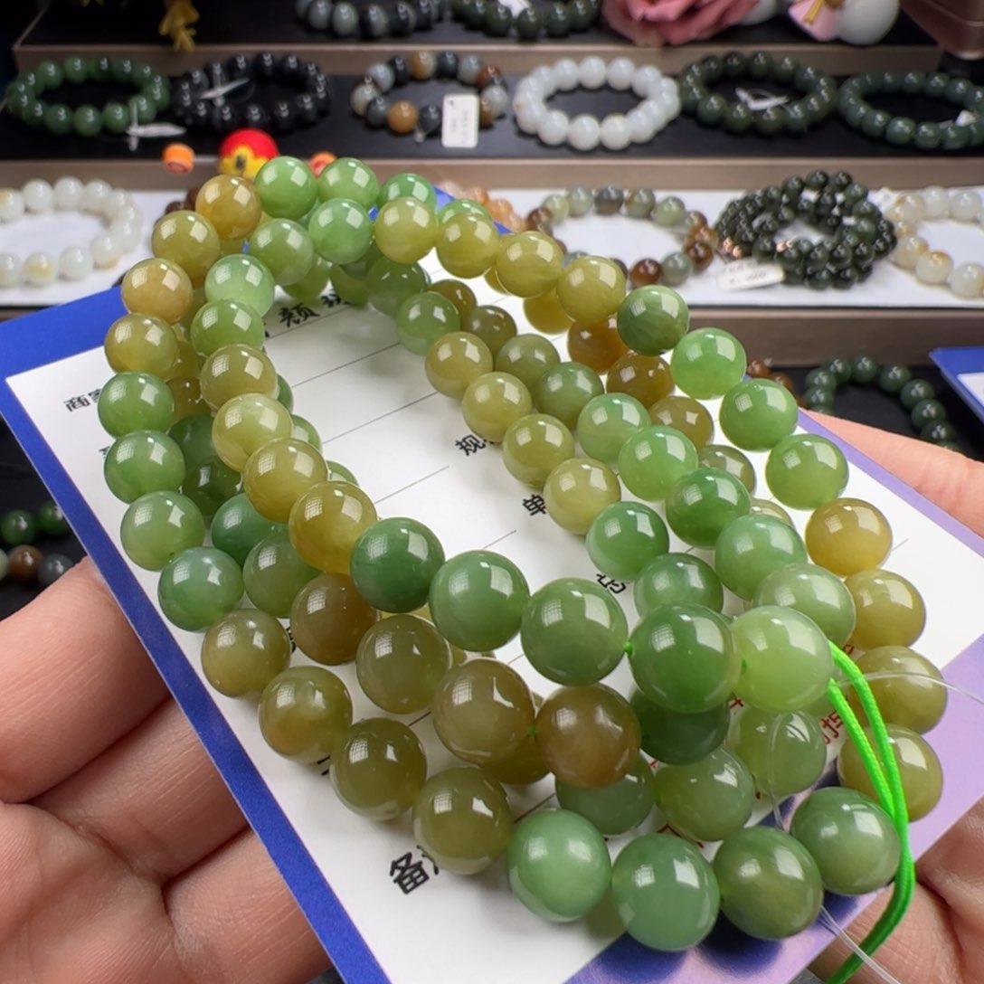 和田玉手链未镶嵌