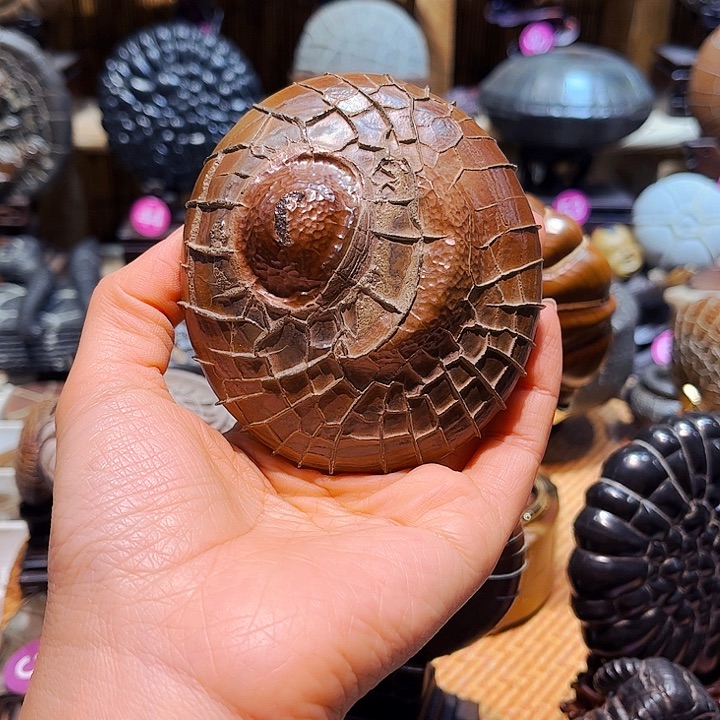 7***3石材龟纹石精品摆件