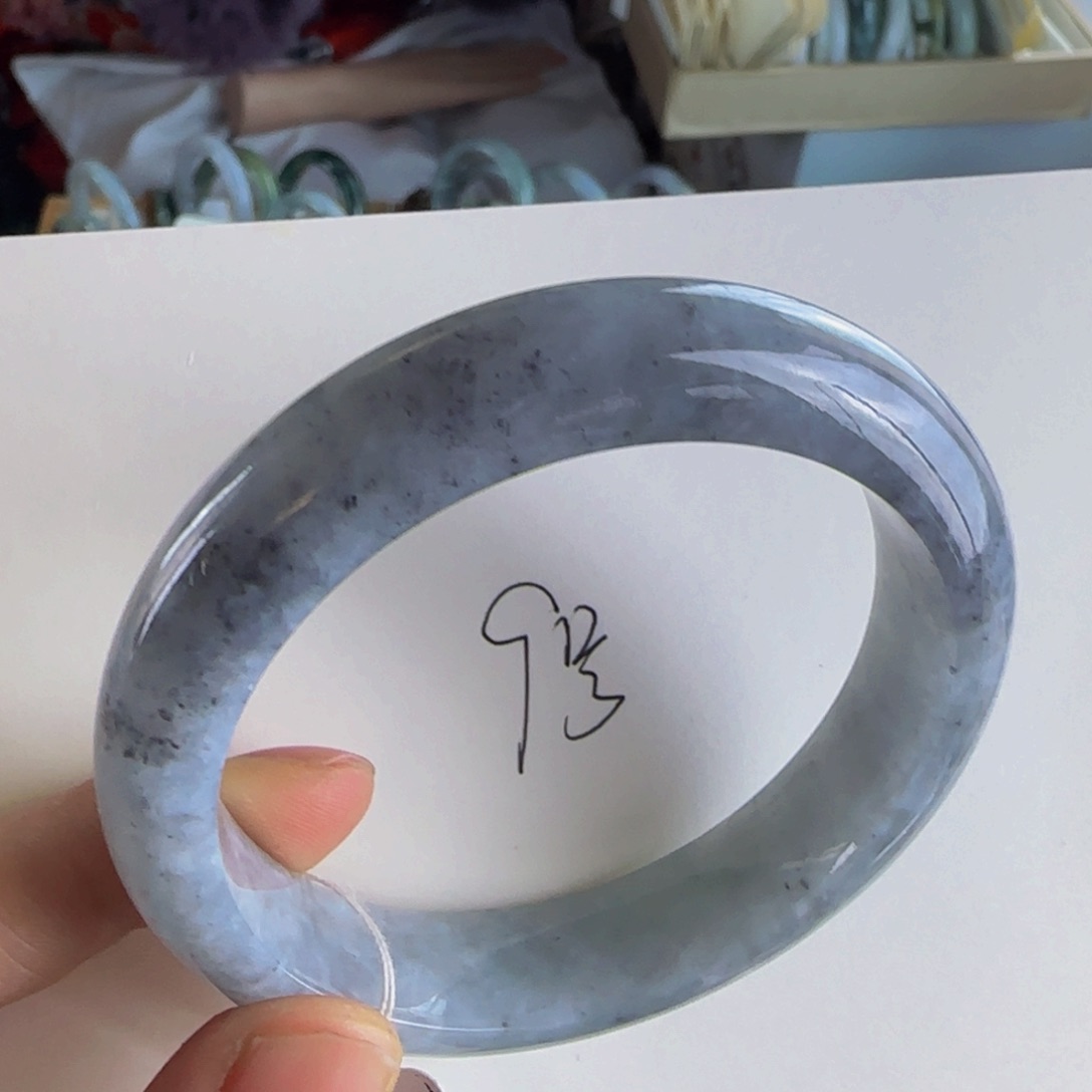 翡翠手镯未镶嵌老坑58