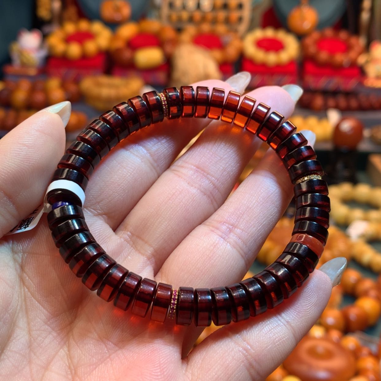 【闪购商品】血珀手串未镶嵌血珀手串