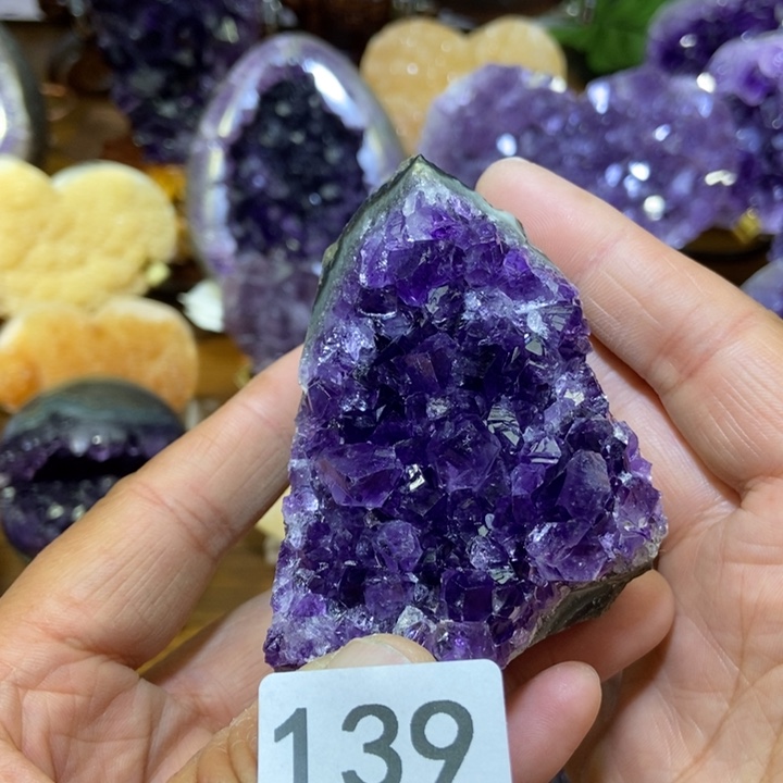 大型摆件（非配饰）紫晶未镶嵌