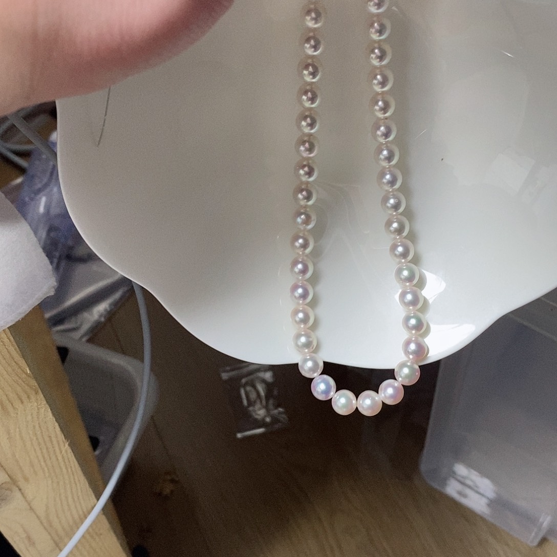 海水珍珠颈饰银S925镶嵌