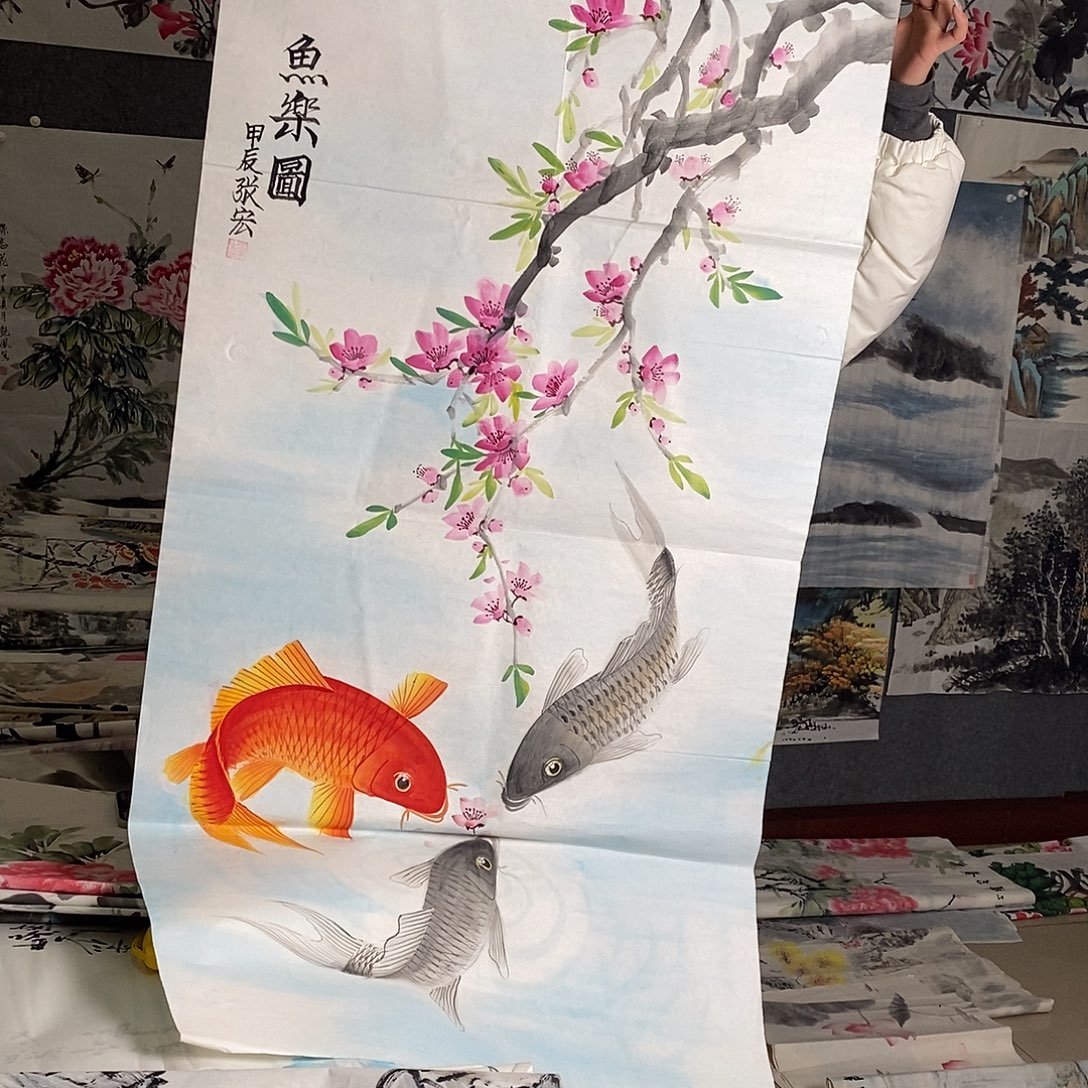 国画手写手绘国画作品104