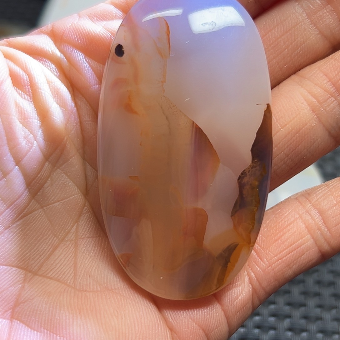 玛瑙/玉髓珠宝半成品未镶嵌