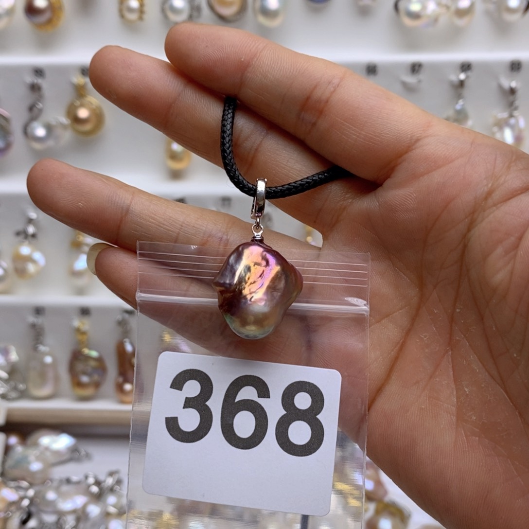 淡水珍珠颈饰银S925镶嵌静****?368