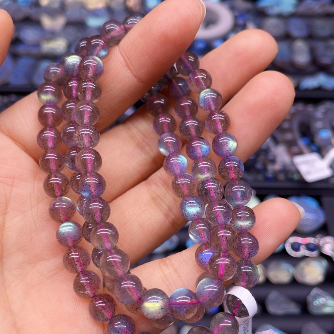 长石手串未镶嵌6.5左右