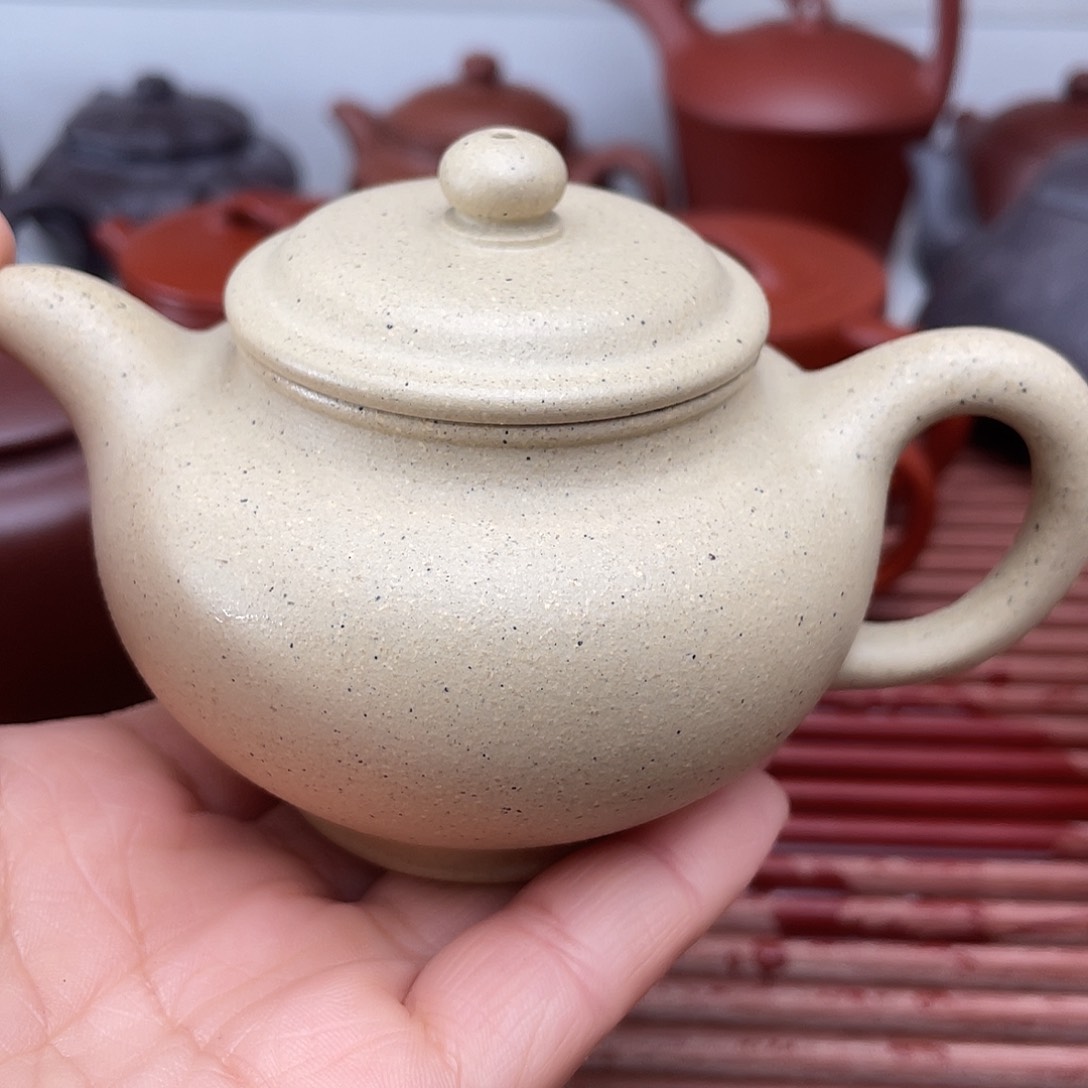 紫砂茶壶张*哥紫砂壶全手工