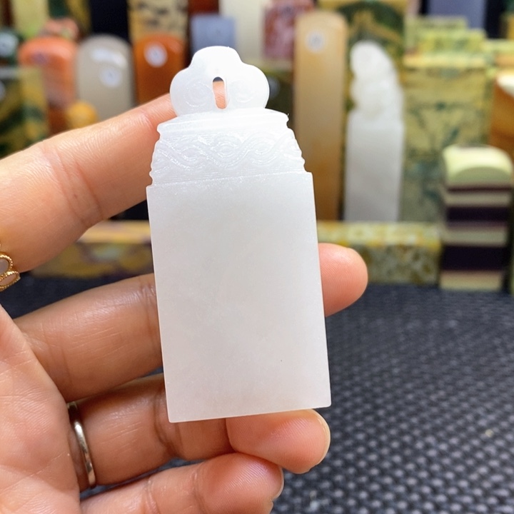 云南石青田石印章石