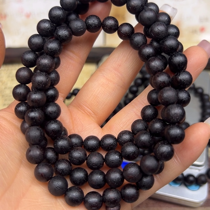 手串/手链降真香降真香08-108红黑油结晶