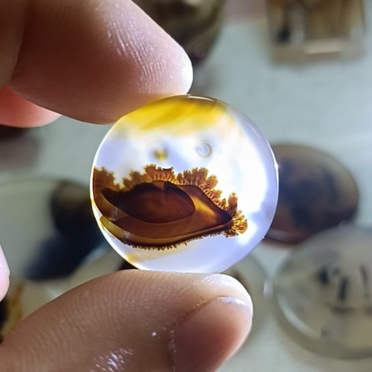 玛瑙/玉髓未镶嵌吊坠(不含链)