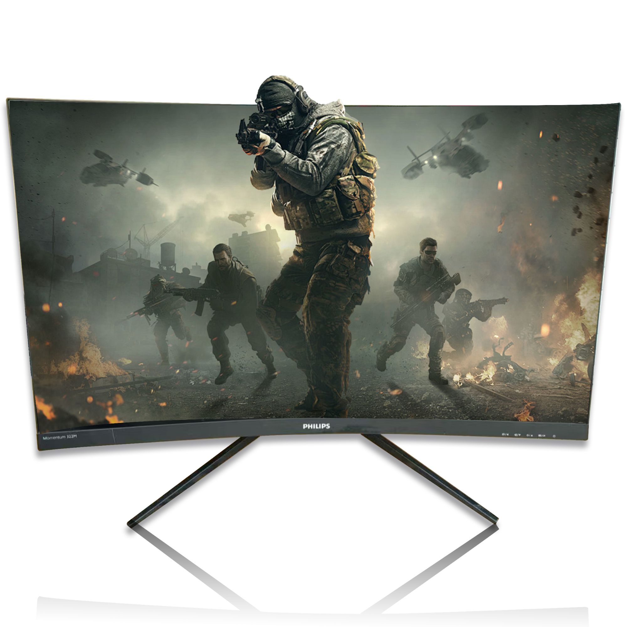9新 Philips/飞利浦  32寸高刷1K165hz高清曲面显示器