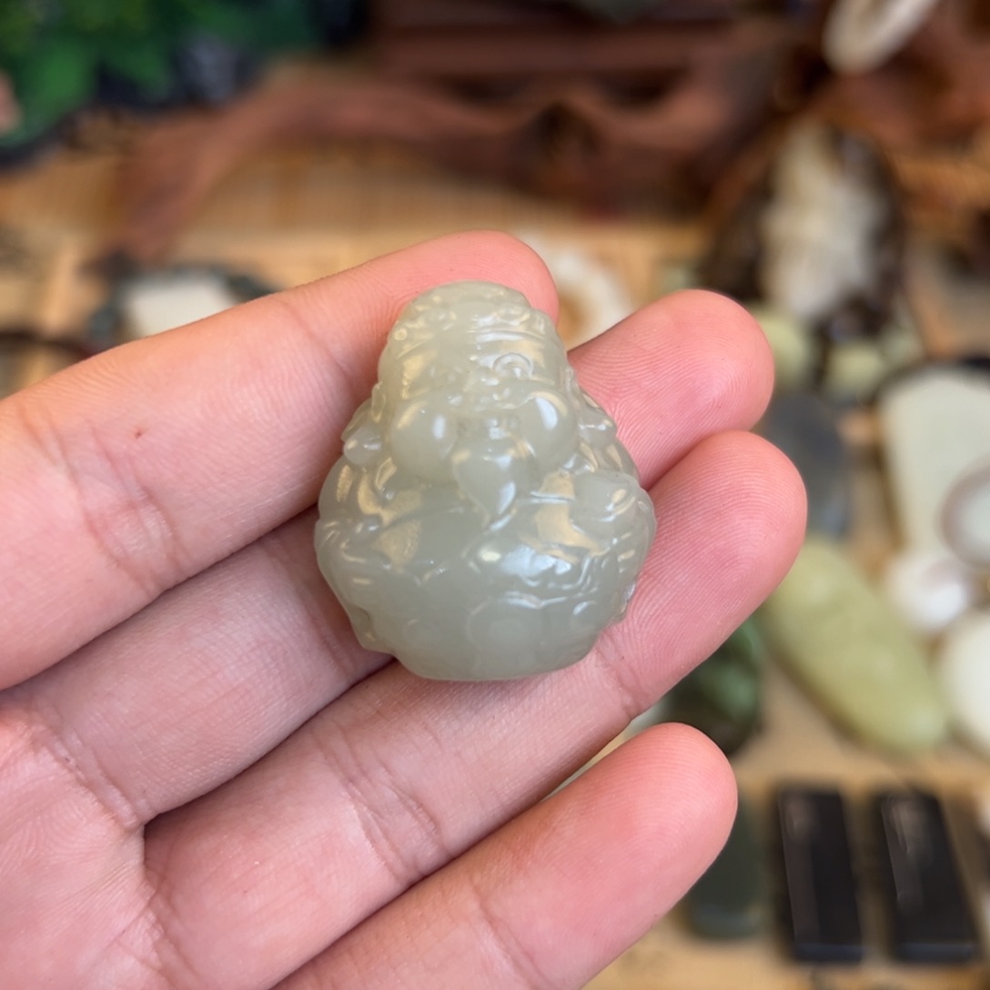 和田玉手绳未镶嵌静*