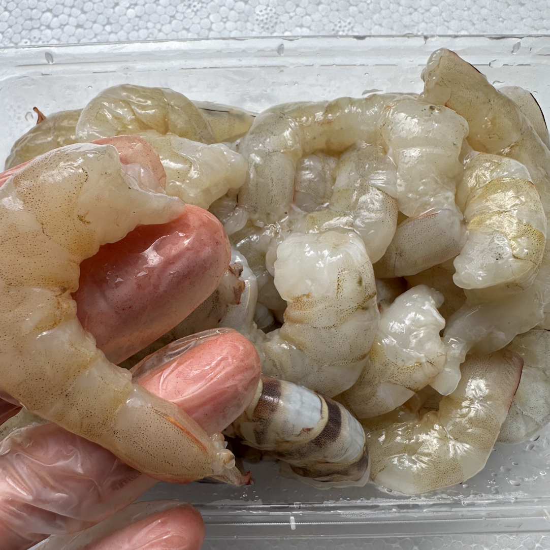 野生天然明虾九节虾仁 手工去虾线 剥虾仁 海捕虾仁 三盒三斤装