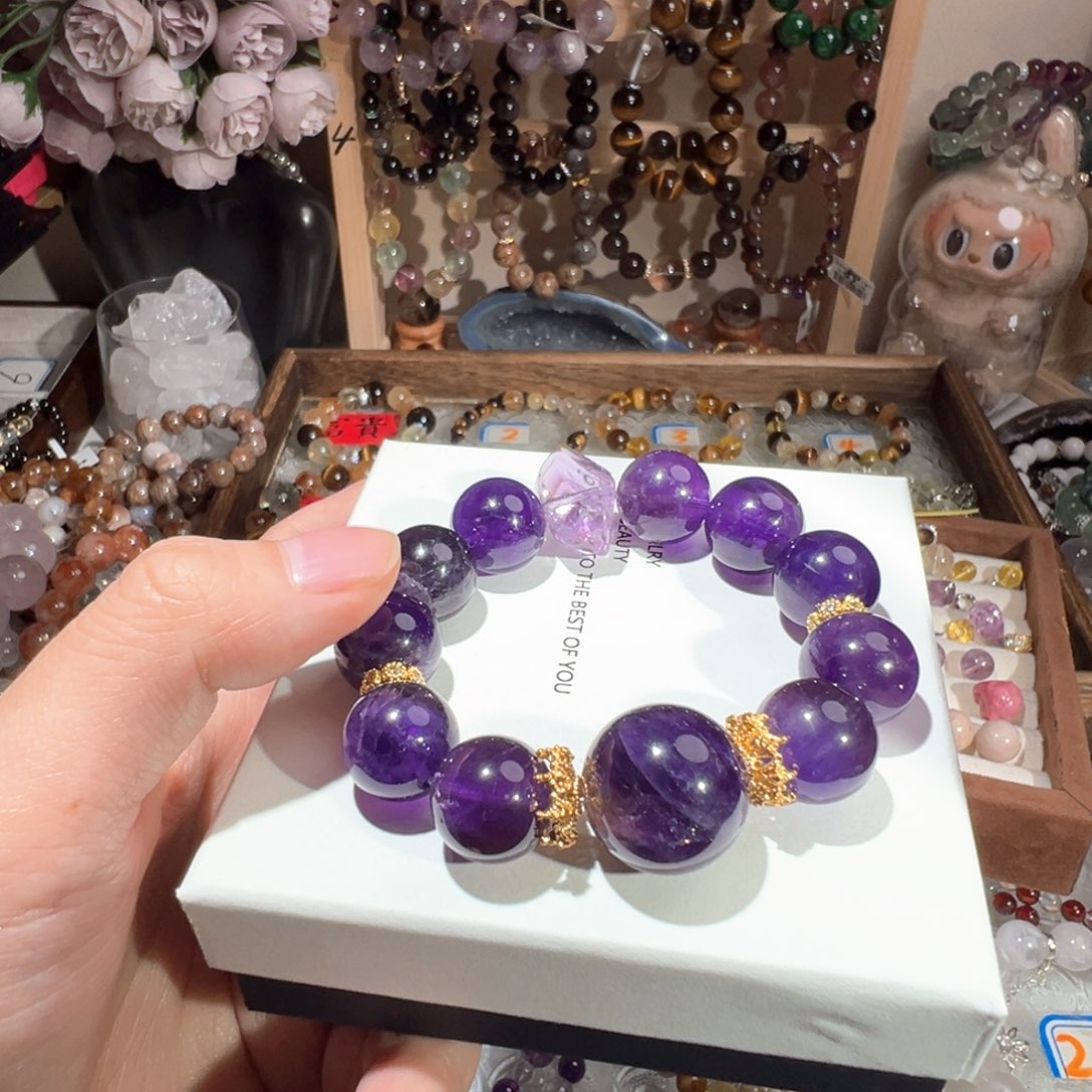 水晶手绳未镶嵌紫水