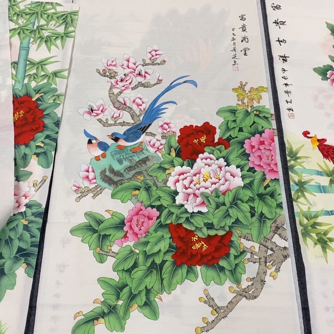 国画140✖️70工笔画画画画画画画画画画