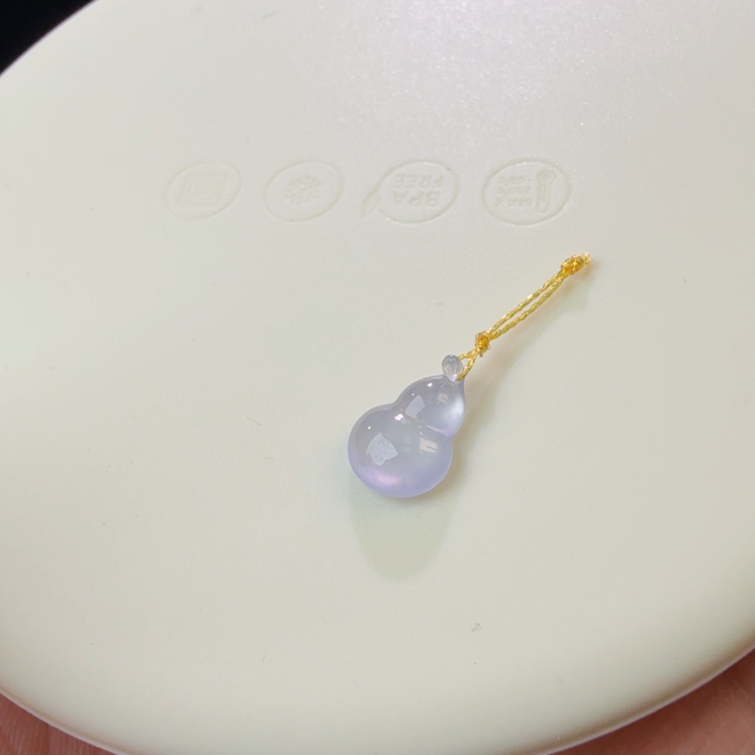 翡翠裸石冰紫葫芦