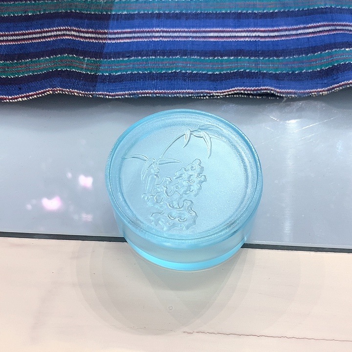 茶盏琉璃墨盒摆件