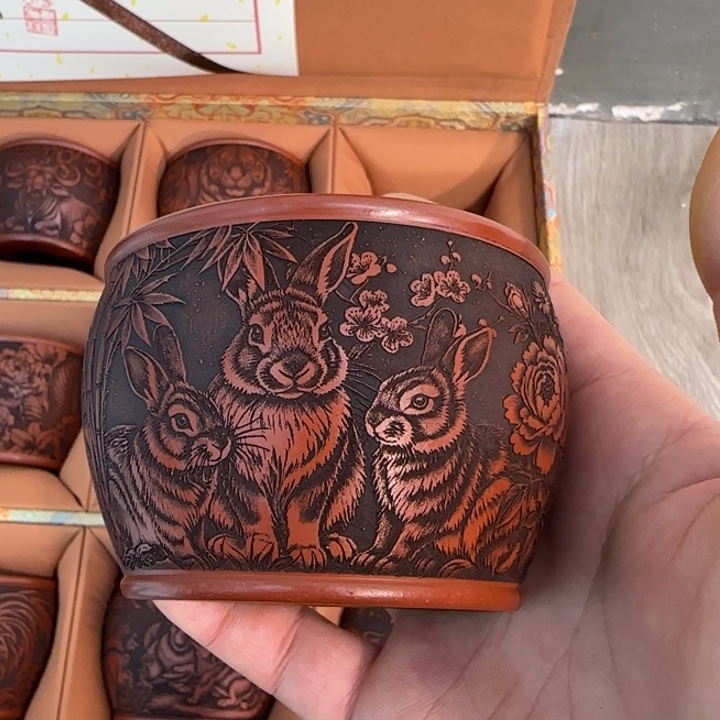 茶杯紫砂全手工制作工艺