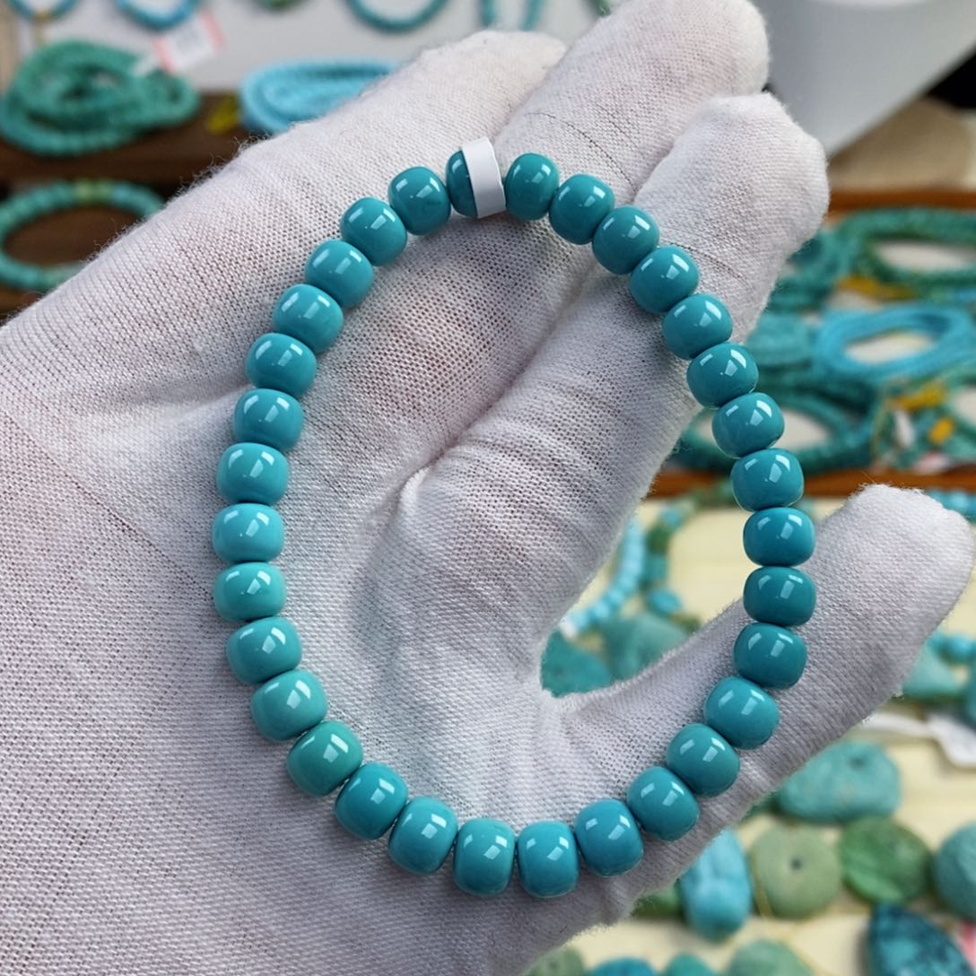 未镶嵌绿松石手串