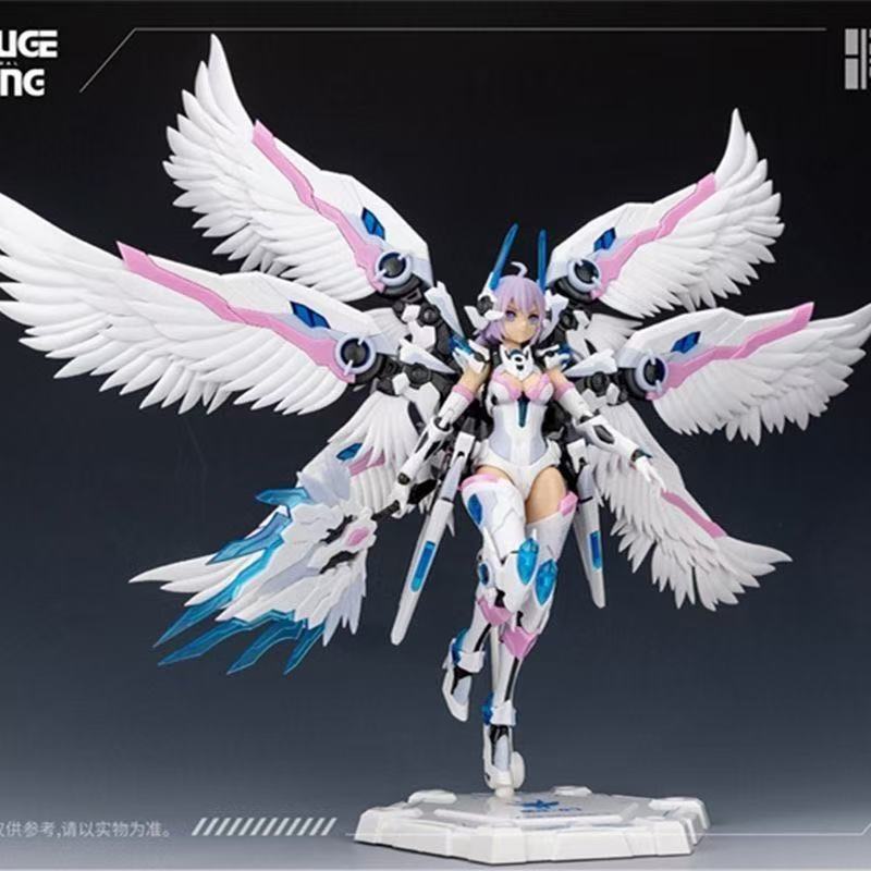 将魂姬 诸葛亮天使 白泽机娘拼装模型六翼翅膀国产玩具特典版礼物