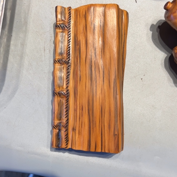 柏木手把件把玩把玩