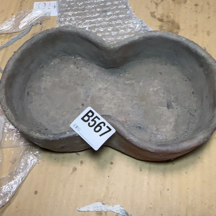 备前烧作品备前烧有伤