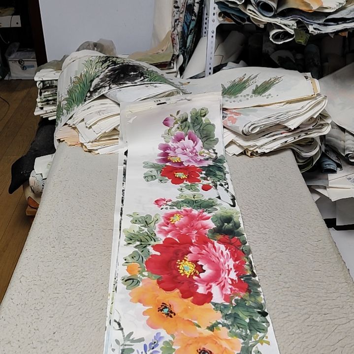 彭***爱国画落款卡章后台备注