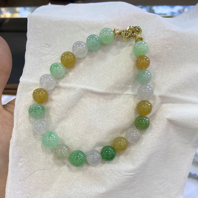 未镶嵌定制翡翠毛货需精细抛光拍一发一