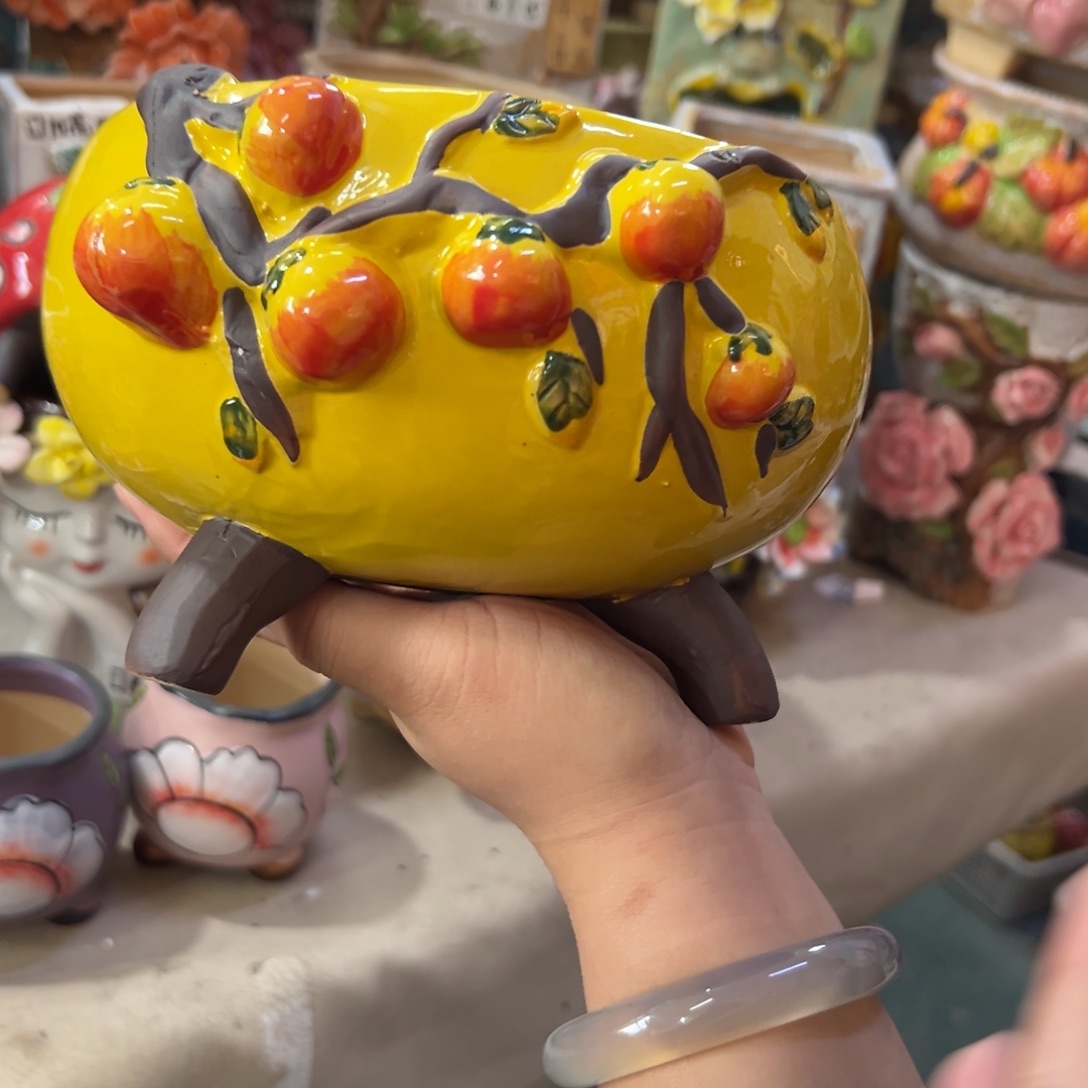 满20米秒退拉黑花盆