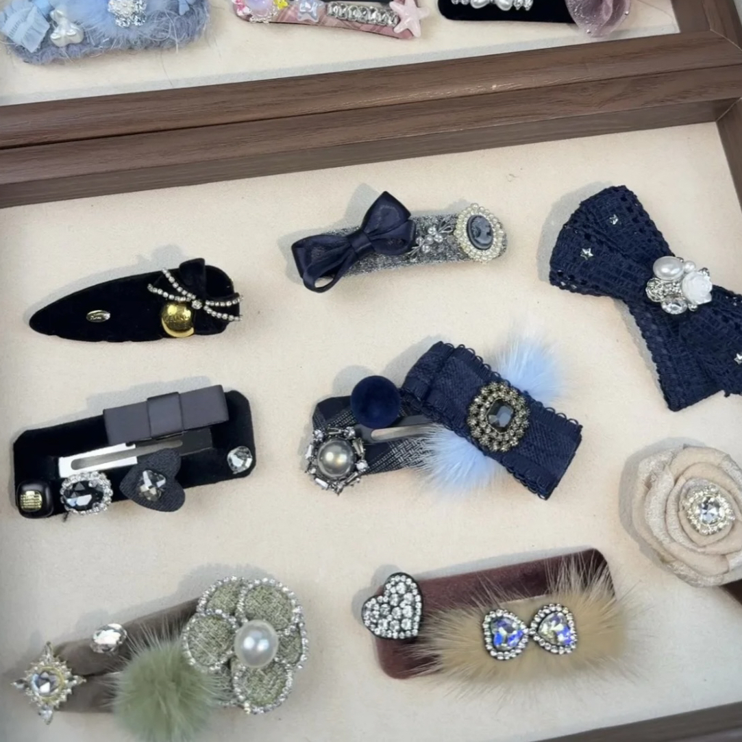 轻奢少女边夹发夹BB夹