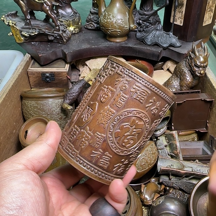 铜器办公室茶室摆件